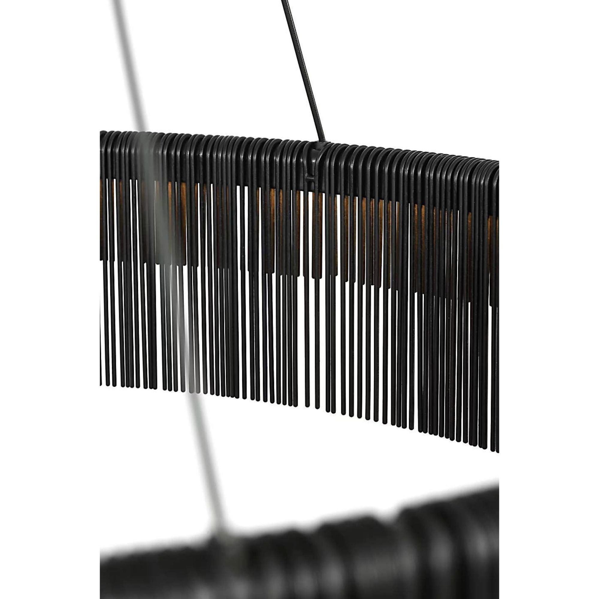 Kelly Wearstler Differo 34" Layered Ring Chandelier in Aged Iron W33.75"