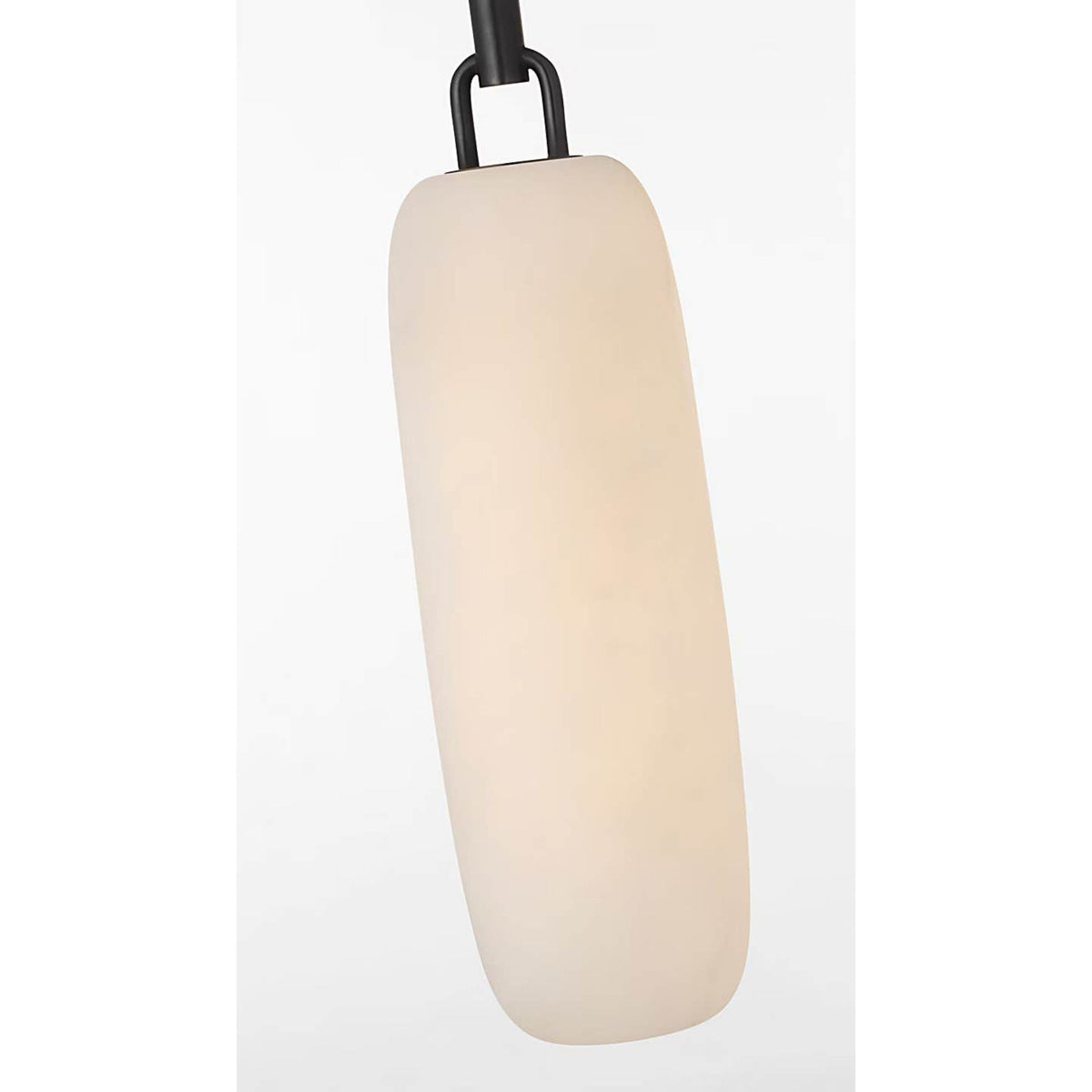 Kelly Wearstler Formosa 11" Single Pendant in Bronze with Alabaster W3.25"