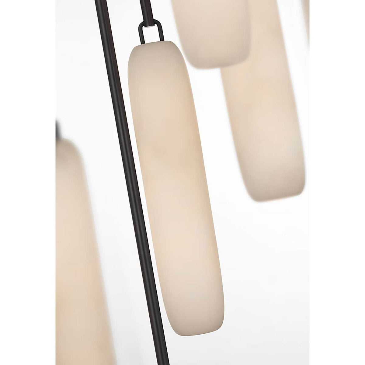 Kelly Wearstler Formosa 7-Light Pendant in Bronze with Alabaster W15.5" x H63.25"