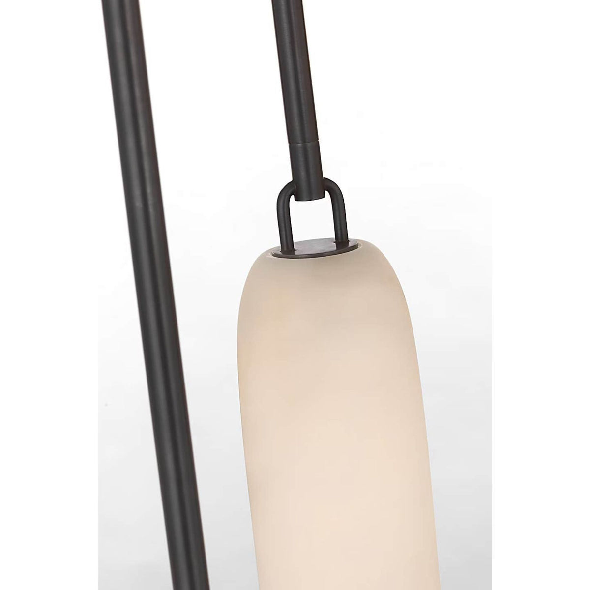 Kelly Wearstler Formosa 7-Light Pendant in Bronze with Alabaster W15.5" x H63.25"