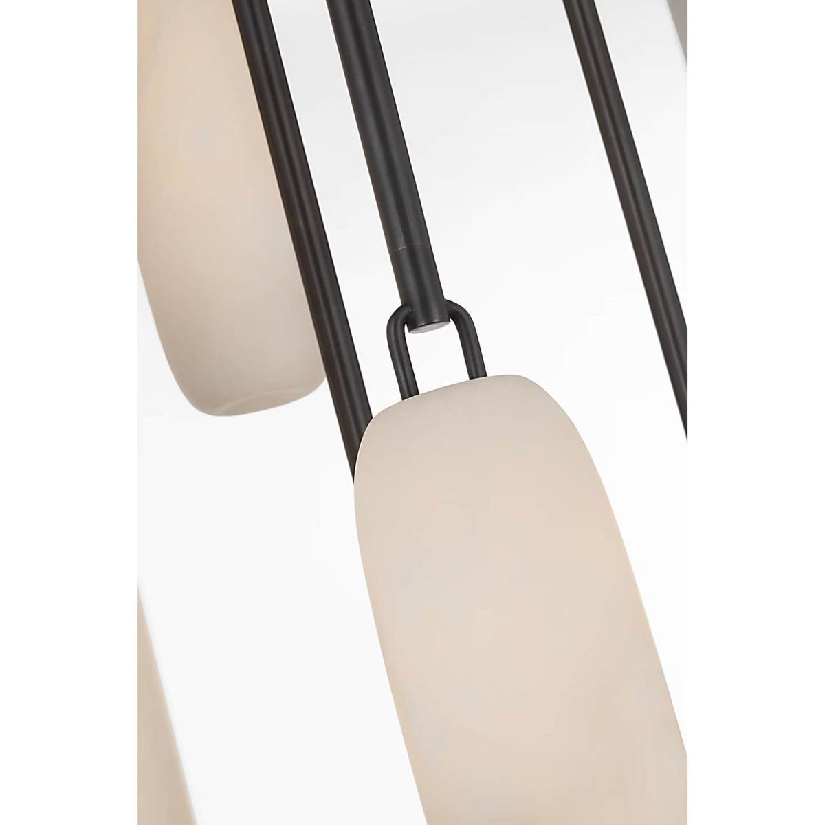 Kelly Wearstler Formosa 7-Light Pendant in Bronze with Alabaster W15.5" x H63.25"