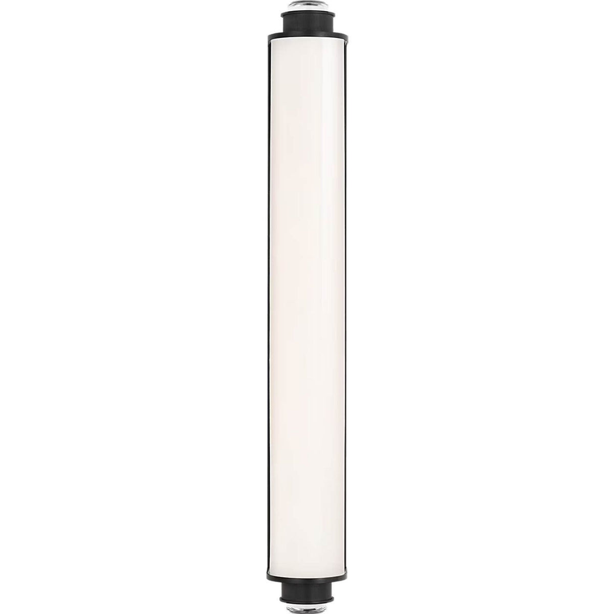 Marie Flanigan Percy 29" Linear Bath Sconce in Bronze with White Glass W3.75" x H28.5" x E4"