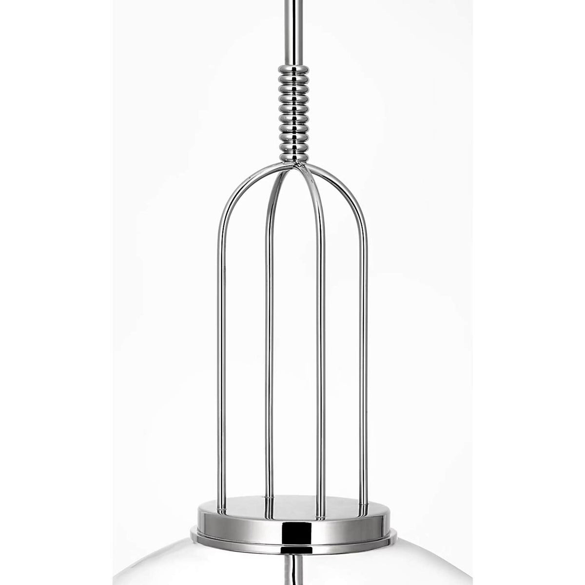 Marie Flanigan Meir 16" Pendant in Polished Nickel with Clear Glass W16"