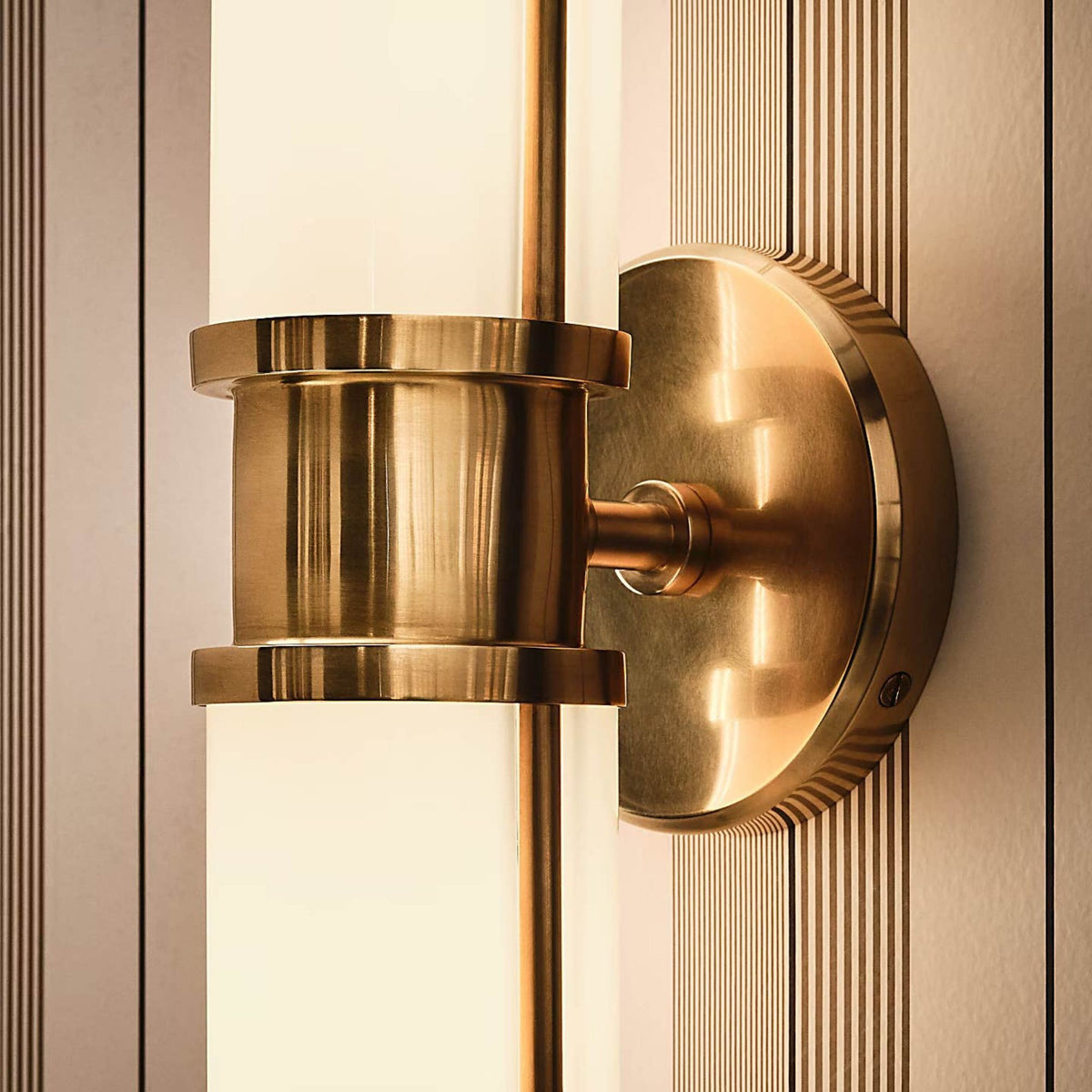 Ralph Lauren Lichfield Double Sconce in Natural Brass W4.5" x H17.75" x E5"