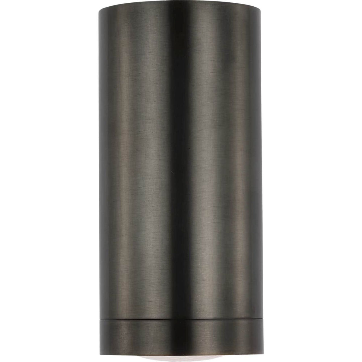 Ralph Lauren Grant 8" Articulating Wall Light in Bronze and Chocolate Leather with Industrial Prismatic Glass W2.75" x H7.5" x E6.75" - 13.5"