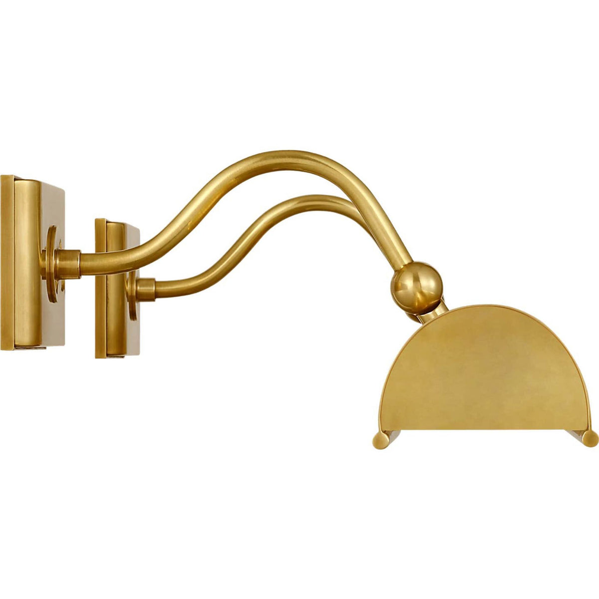 Ralph Lauren Hessen 30" Picture Light in Natural Brass W30" x H4.75" x E9"