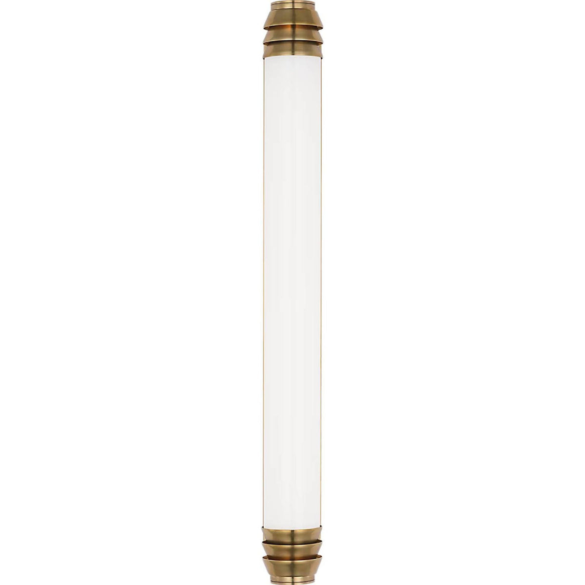 Ralph Lauren Chadwell 25" Sconce in Natural Brass with White Glass W2.5" x H24.5" x E4.25"