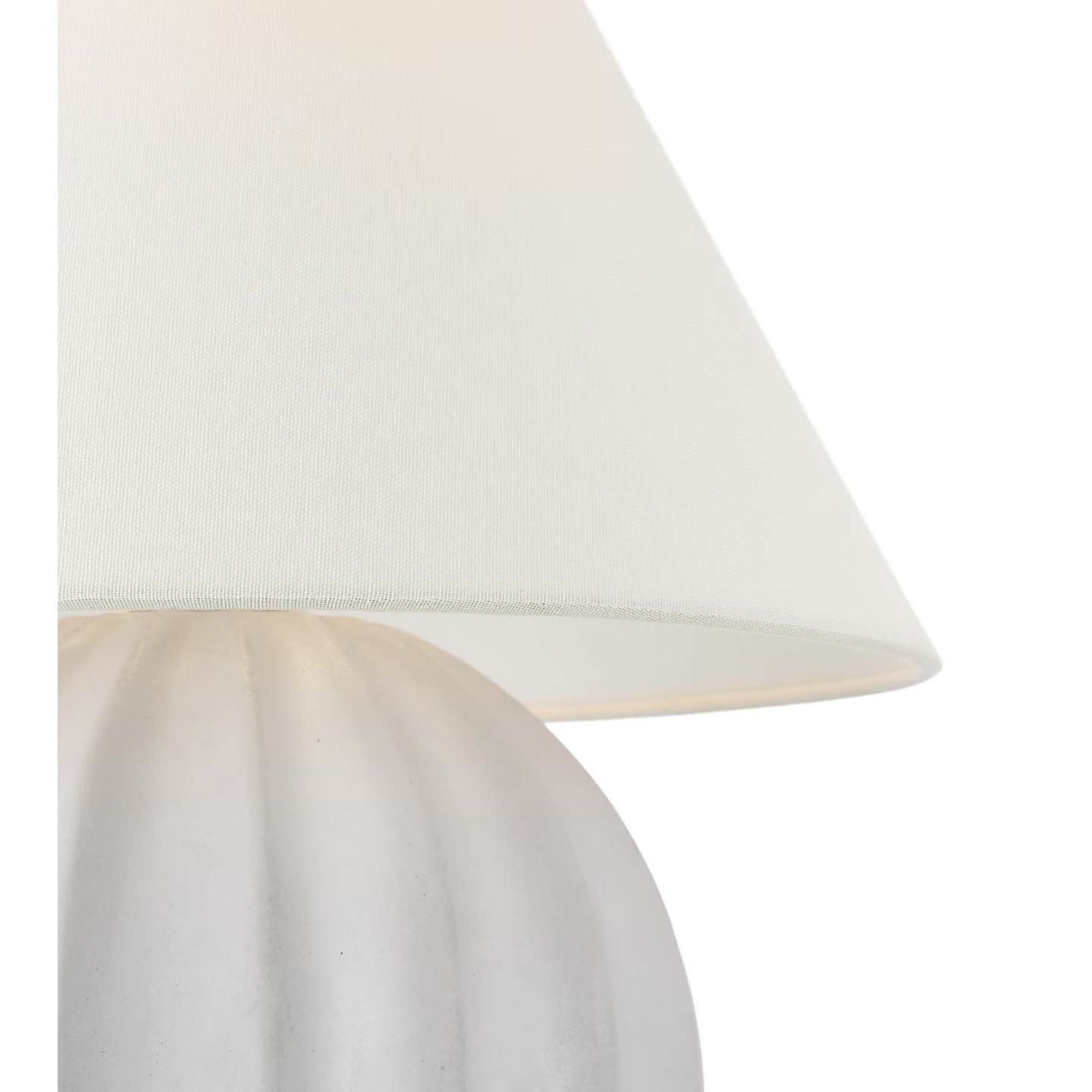 Ralph Lauren Barden 18" Table Lamp in Chantilly with Linen Shade W14.5" x H18.5"