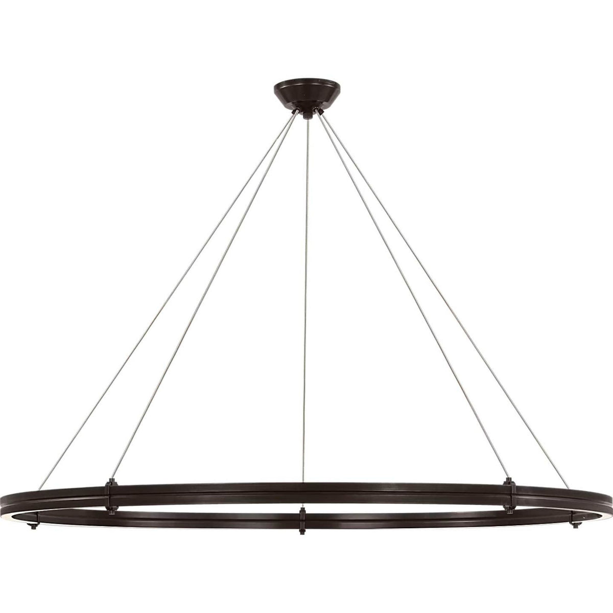 Ralph Lauren Paxton 60" Ring Chandelier in Bronze W60"