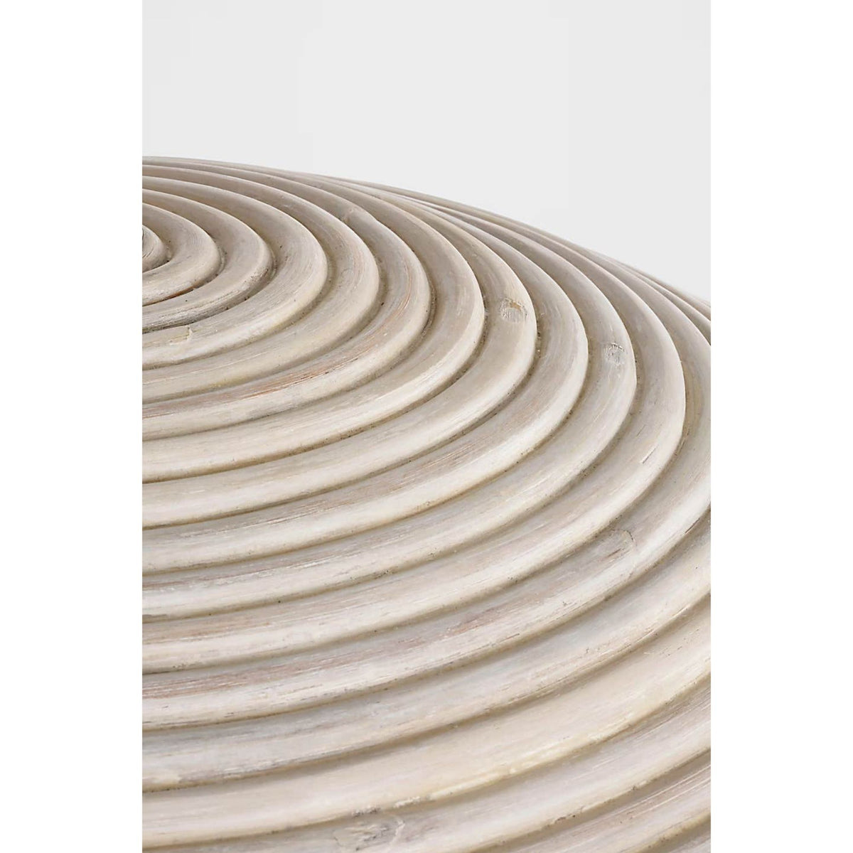 Suzanne Kasler Emerson 29" Pendant in Polished Nickel with Ash Rattan Shade W29.25" x H11"