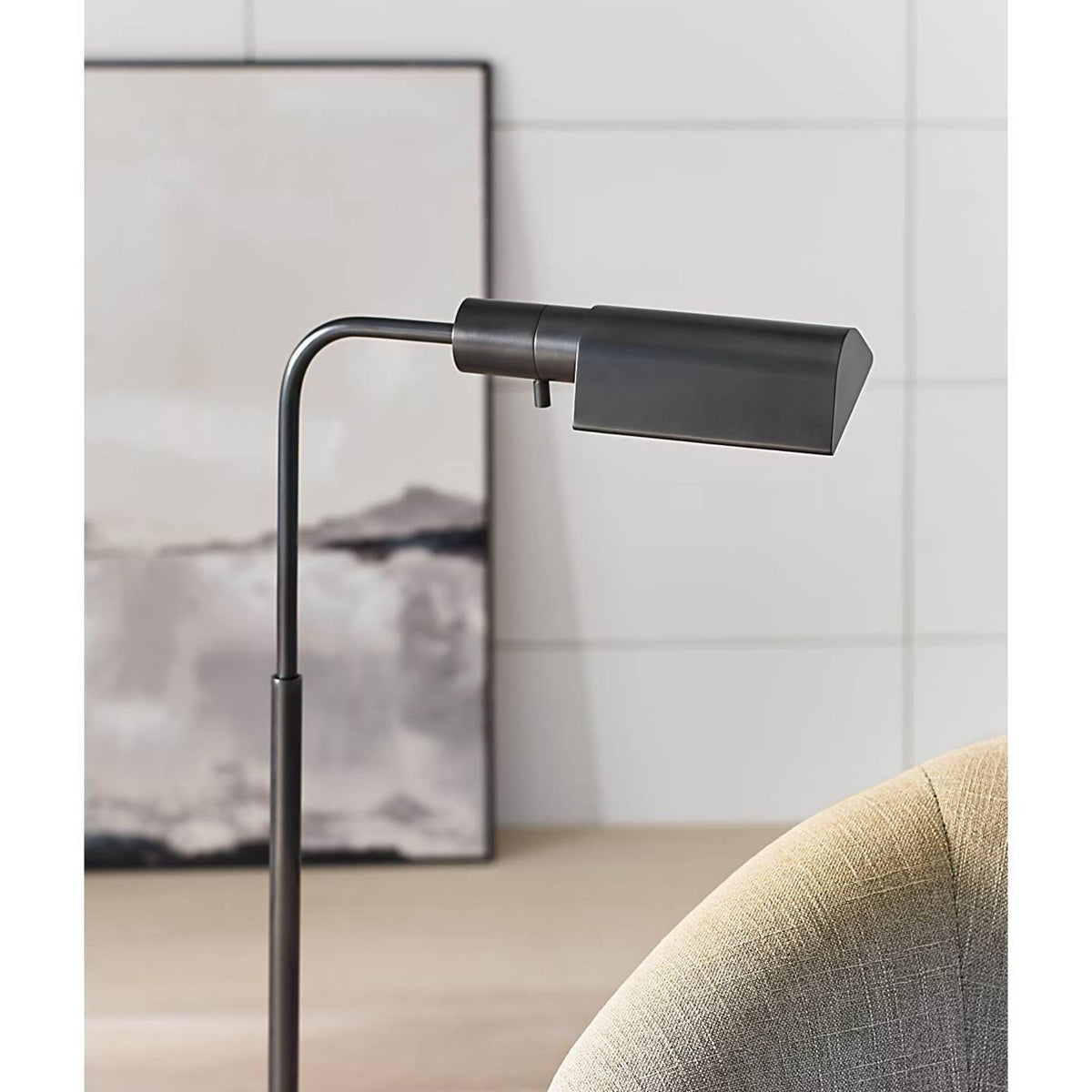 Visual Comfort Studio Adjustable Floor Lamp in Bronze H34" - 45" x E13"