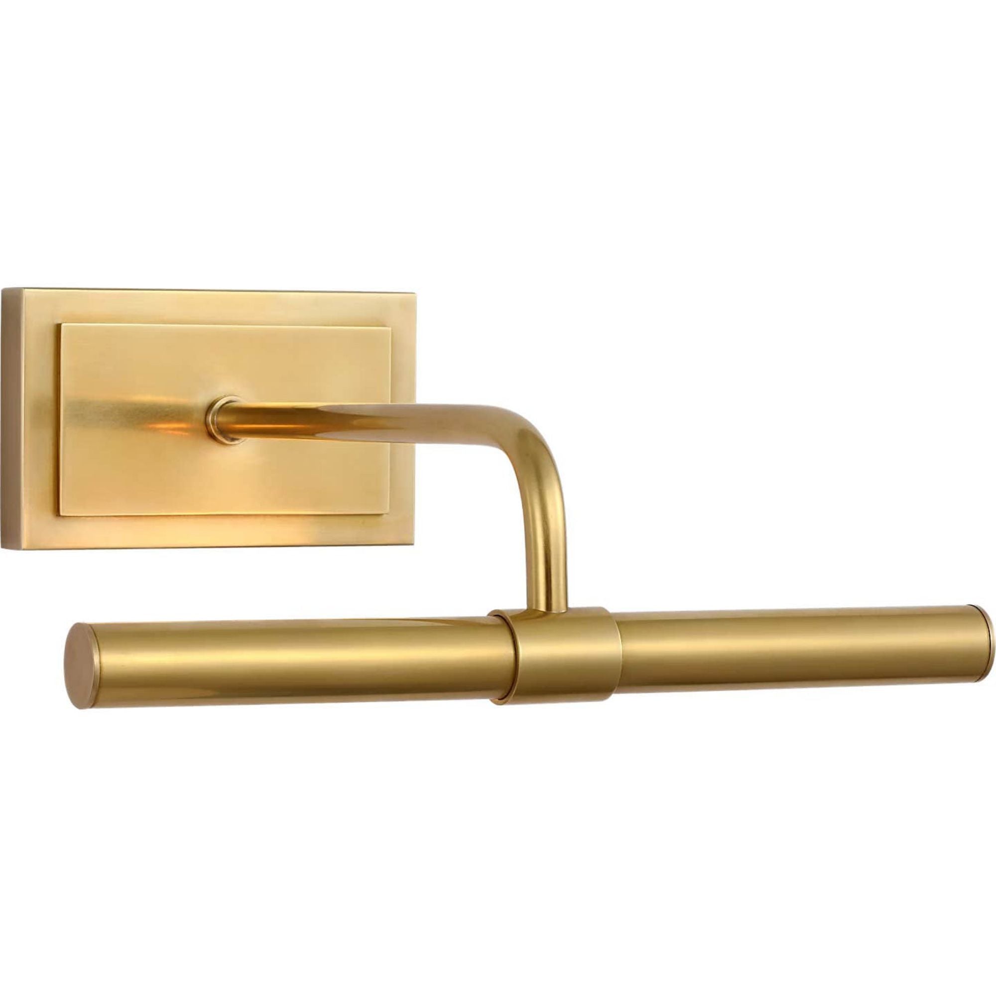 Thomas O'Brien Kidd 9" Hardwired Picture Light in Hand-Rubbed Antique Brass W9" x H4" x E8.5"