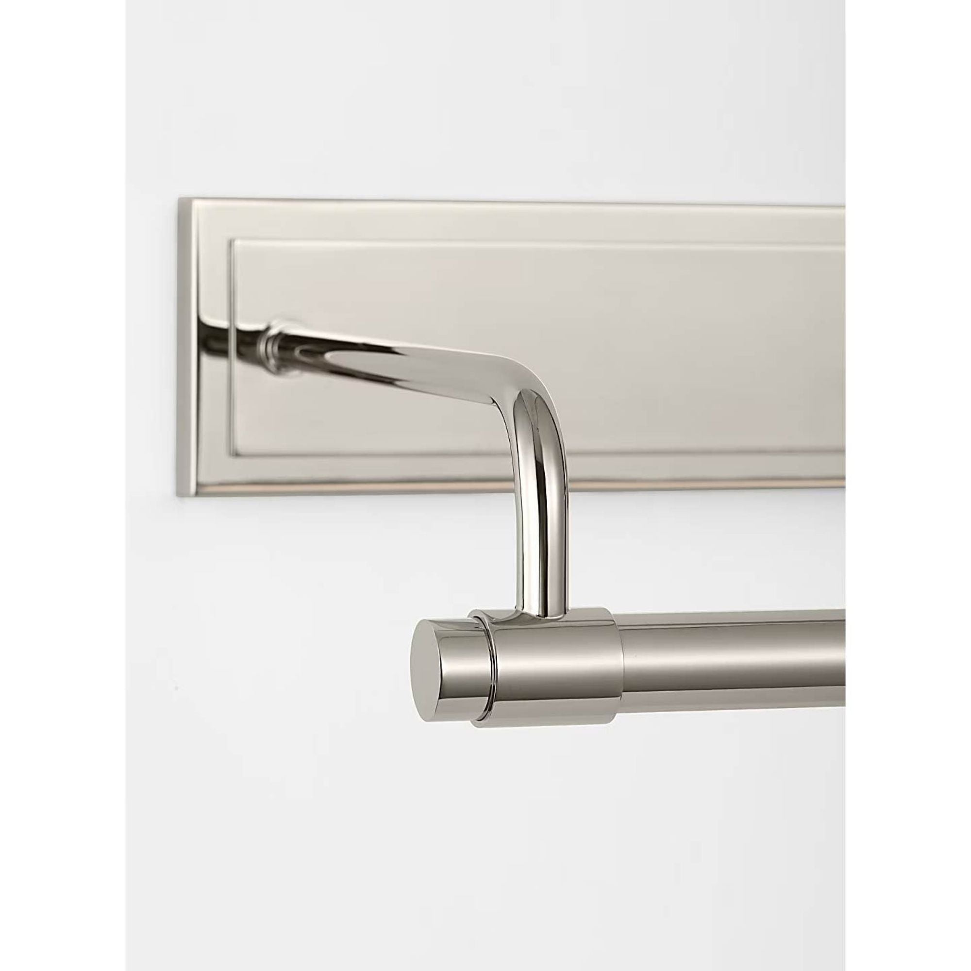 Thomas O'Brien Kidd 18" Hardwired Picture Light in Polished Nickel W18" x H4" x E8.5"