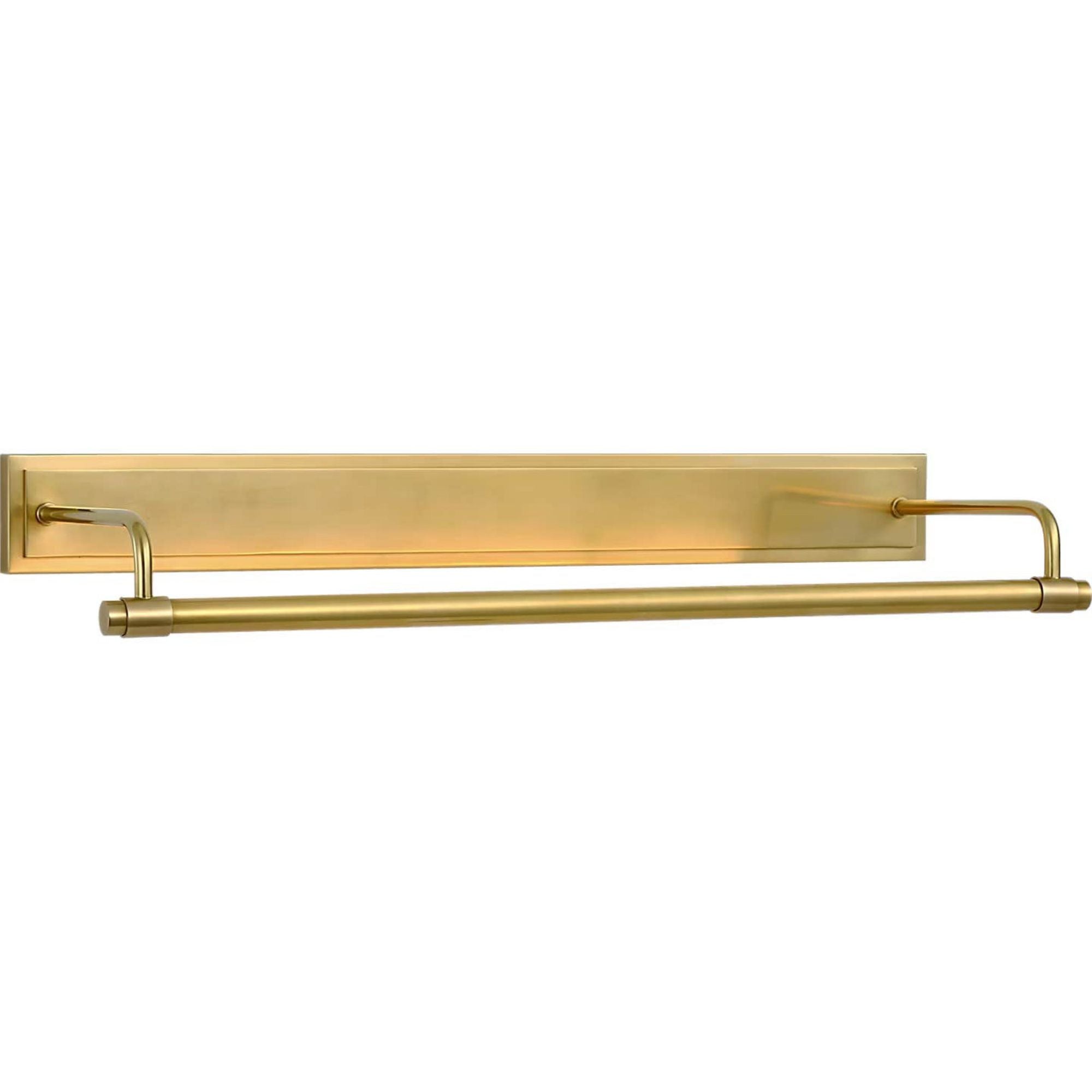 Thomas O'Brien Kidd 24" Hardwired Picture Light in Hand-Rubbed Antique Brass W24" x H4" x E8.5"