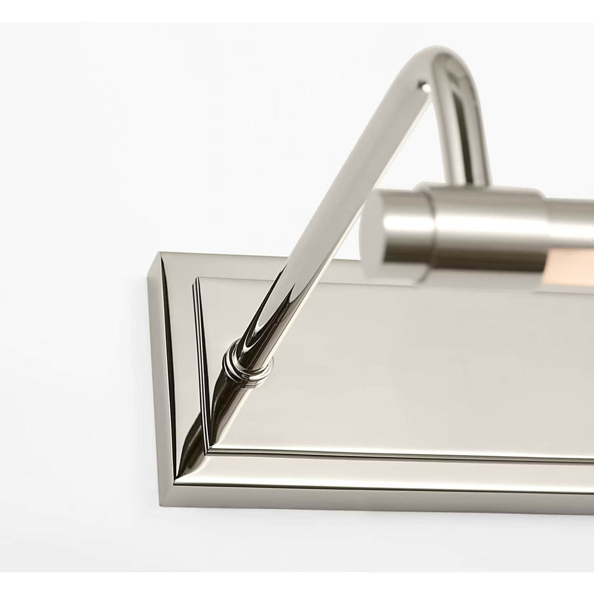 Thomas O'Brien Kidd 30" Hardwired Picture Light in Polished Nickel W30" x H4" x E8.5"