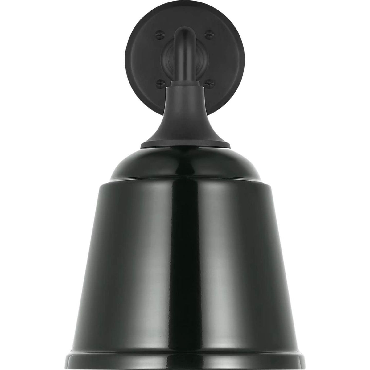 Thomas O'Brien Academy 17.5" Mack Barn Light in Matte Black with 8" Green Rockhouse Shade W8" x H13.25" x E21.25"