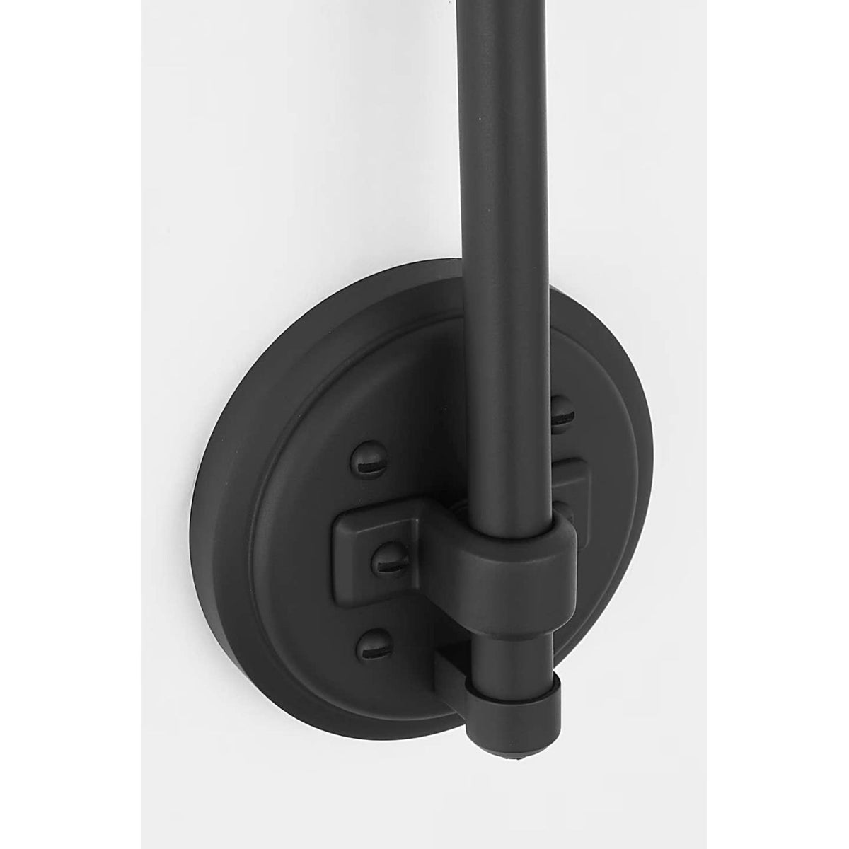 Thomas O'Brien Academy 11" Arched Mack Barn Light in Matte Black with 12.5" Green Bowers Shade W12.5" x H17.5" x E16.75"
