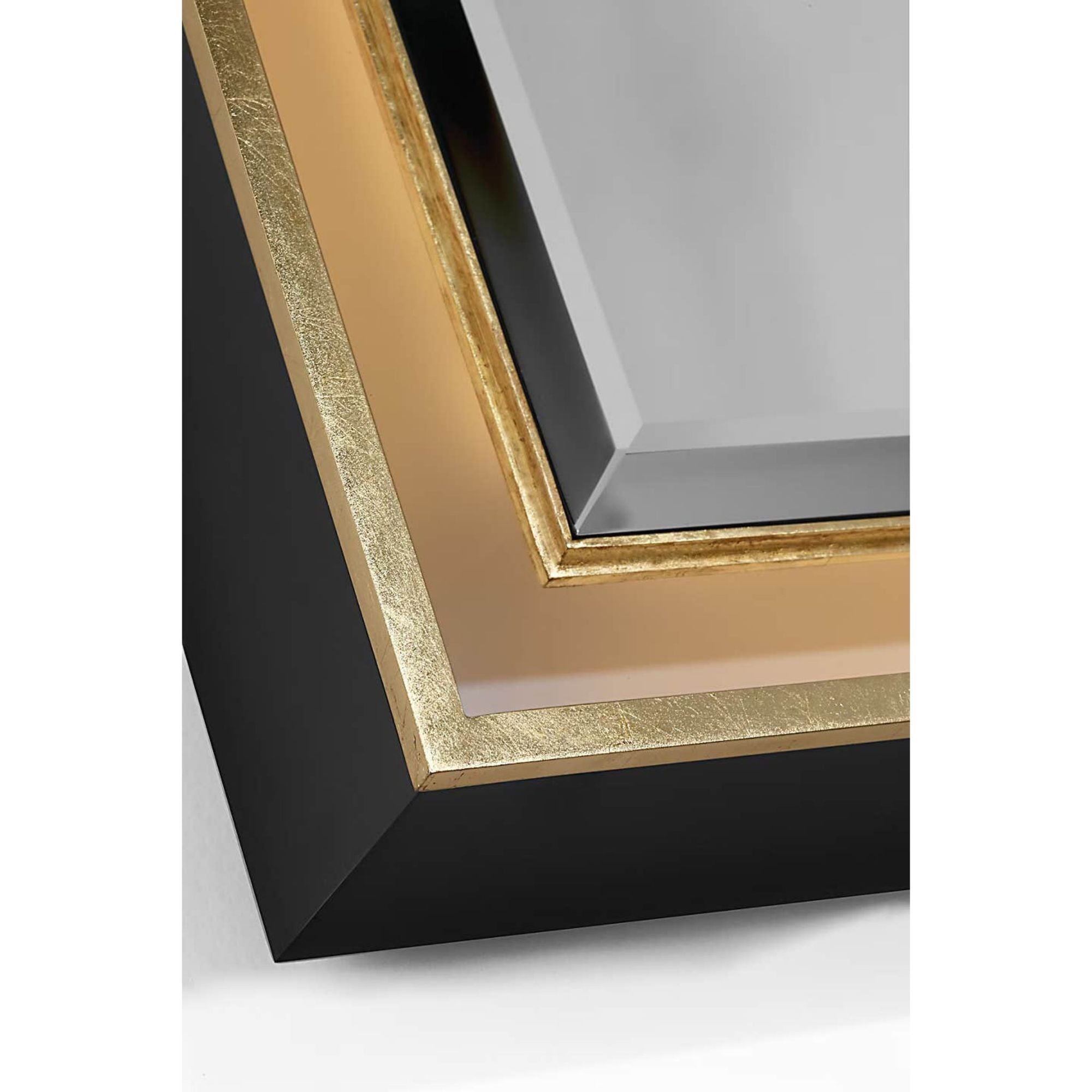 Thomas O'Brien Tricia 24" Illuminated Rectangular Mirror in Modern Iron and Gild W24" x H36" x E3"