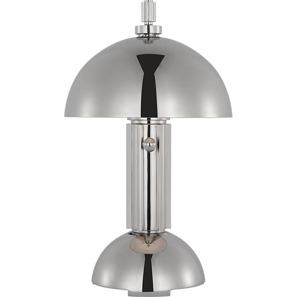 Thomas O'Brien Dally 13" Desk Lamp in Polished Nickel W7.75" x H13.5"