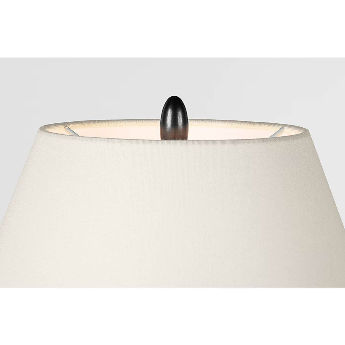 Thomas O'Brien Tahiti 25" Table Lamp in Toast with Linen Shade W17" x H24.75"