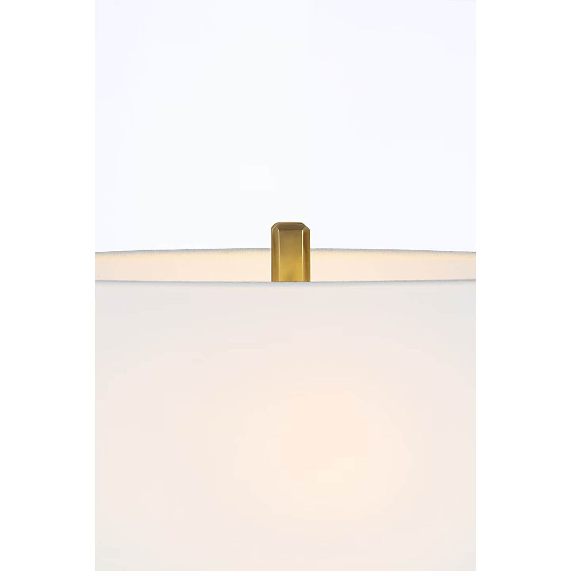 Thomas O'Brien Monique 20" Table Lamp in Silk Green with Linen Shade W12" x H19.75"
