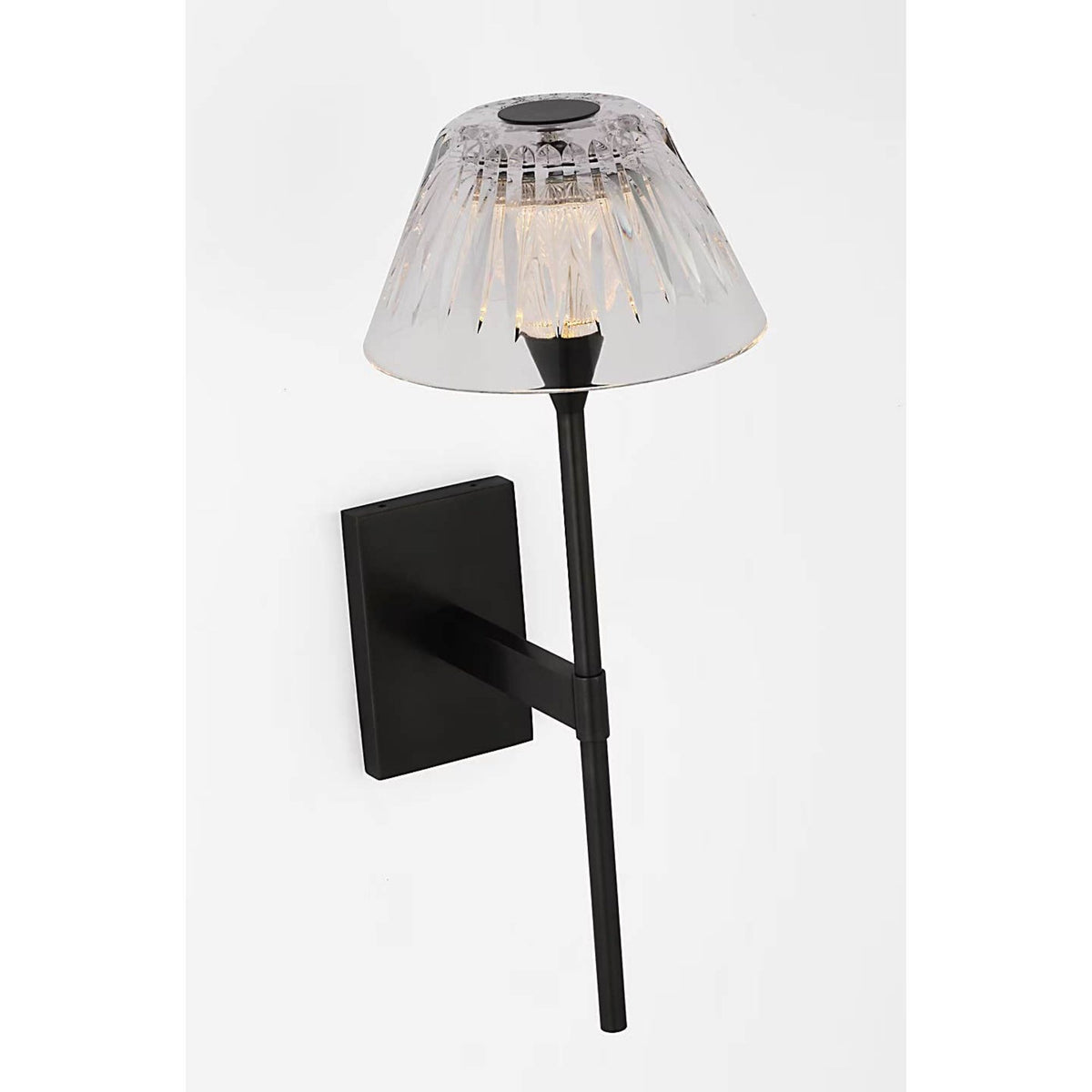 Waterford Blaze 14" Sconce in Bronze with Clear Crystal W5.75" x H13.75" x E7.75"