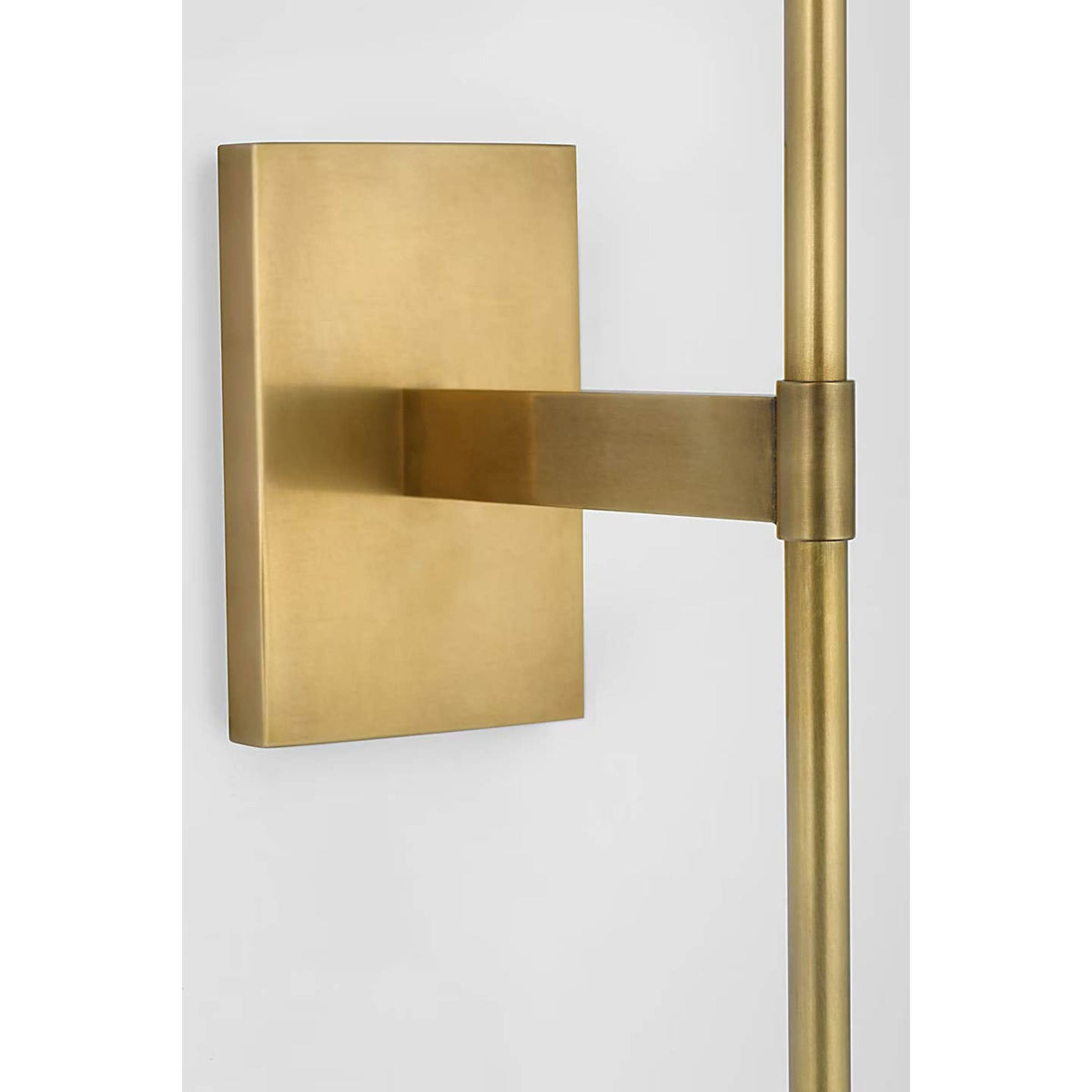 Waterford Blaze 14" Sconce in Natural Brass with Clear Crystal W5.75" x H13.75" x E7.75"