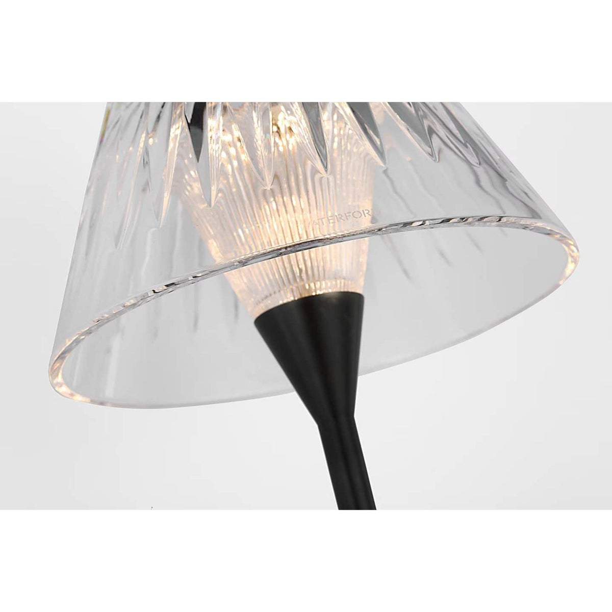 Waterford Blaze 19" Tail Sconce in Bronze with Clear Crystal W5.75" x H19" x E7.75"