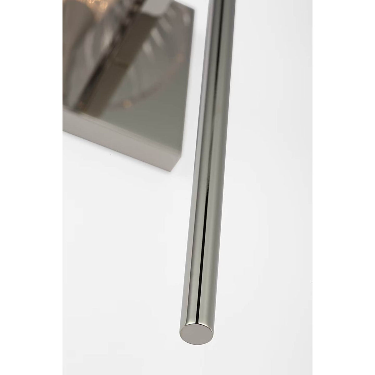 Waterford Blaze 19" Tail Sconce in Polished Nickel with Clear Crystal W5.75" x H19" x E7.75"