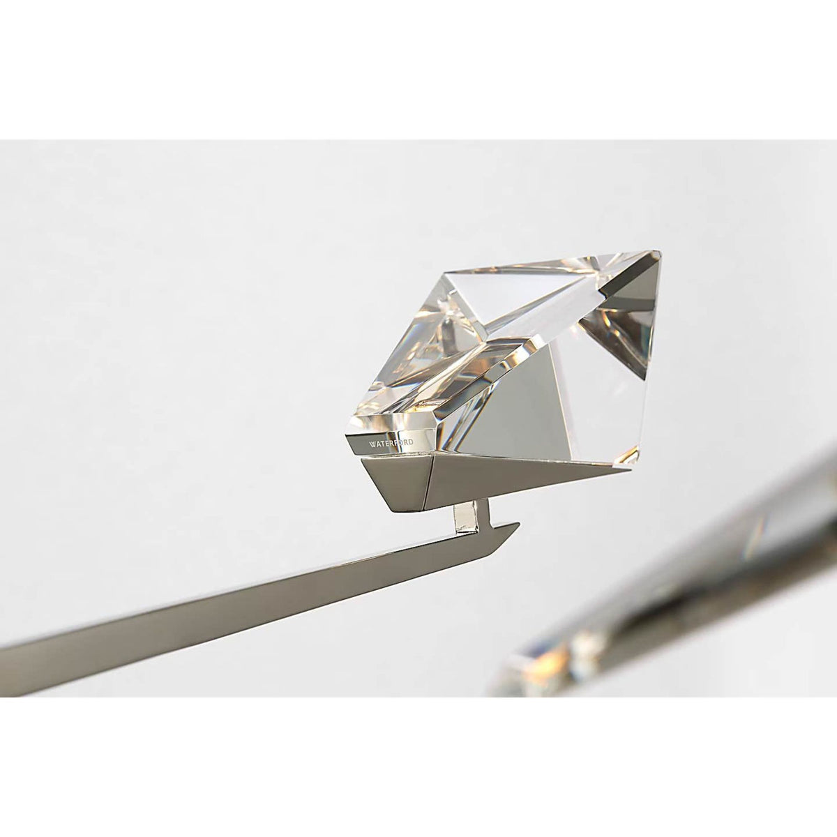 Waterford Carraig 52" 5 Light Chandelier in Polished Nickel with Clear Crystal W51.75"