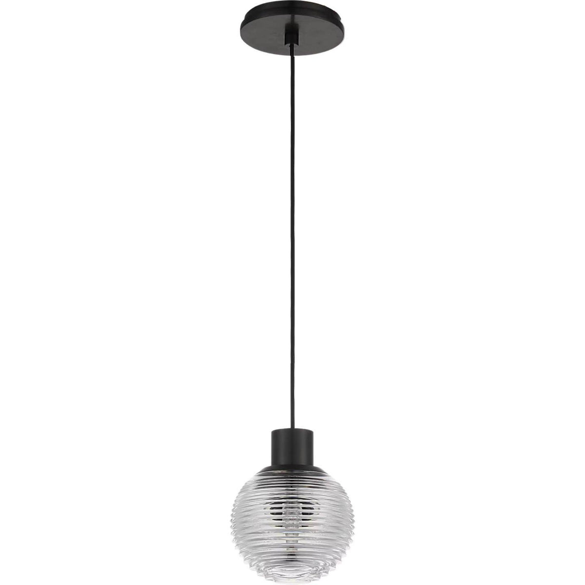 Waterford Circon 5" Mini Pendant in Bronze with Clear Crystal W5"