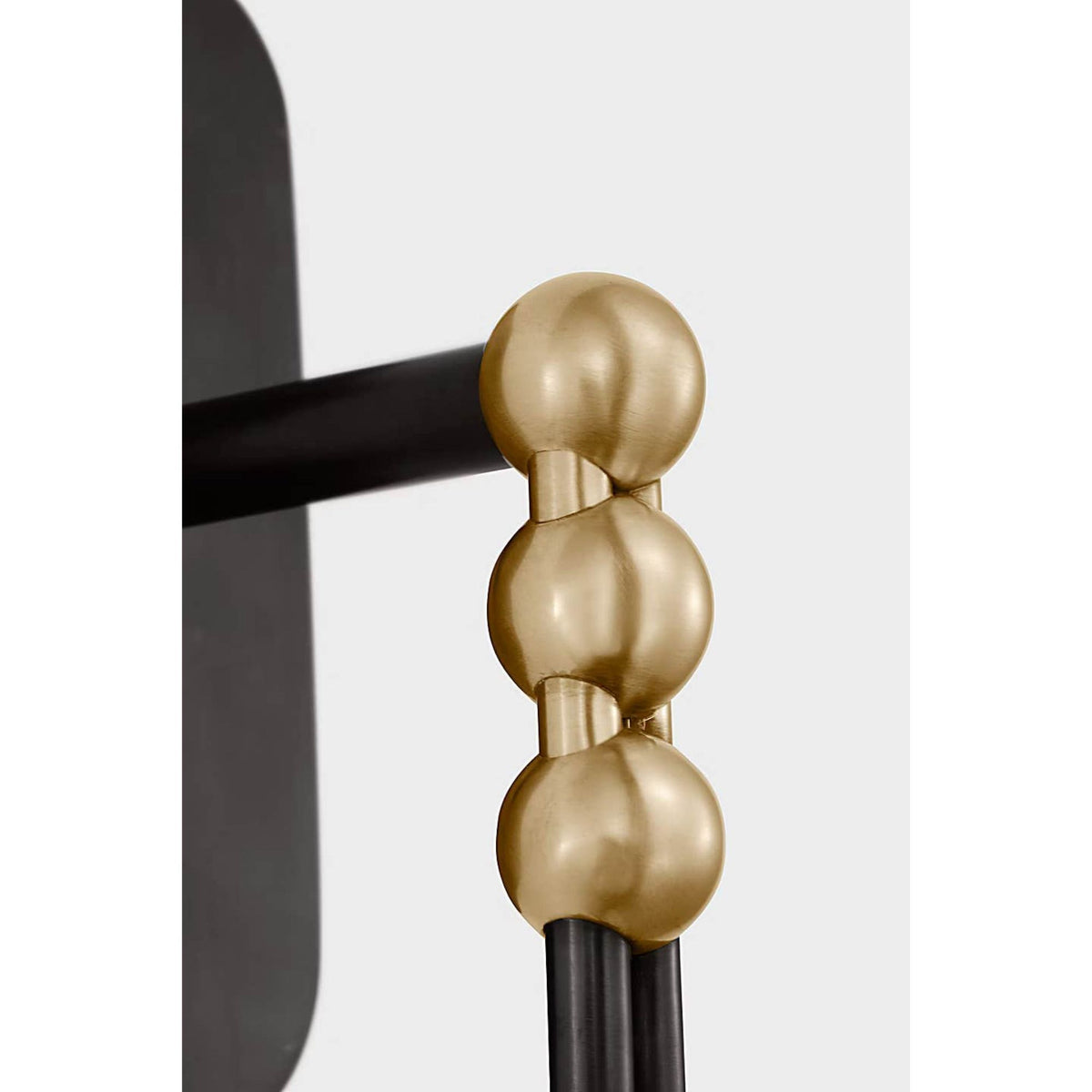 Windsor Smith Jodo 19" Single Sconce in Bronze and Brass with White Glass W6.75" x H18.75" x E6.5"