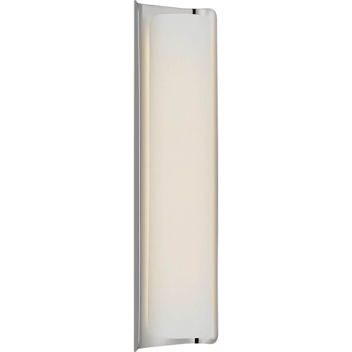 Windsor Smith Penumbra 21" Sconce in Polished Nickel and Linen W6" x H21" x E4.5"