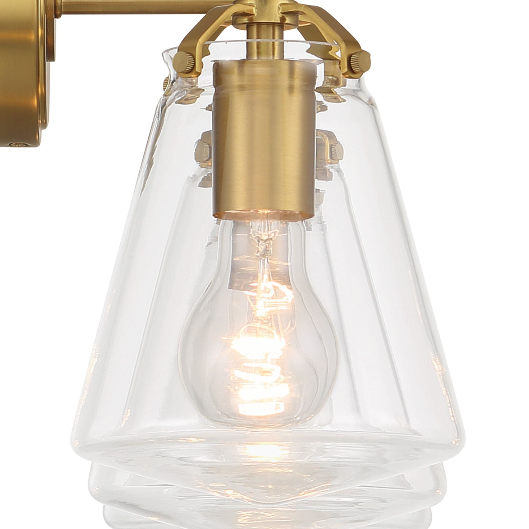 Voss 25'' Luxe Gold Bathroom Vanity Gold 25"W x 11.25"H x 7.25"D