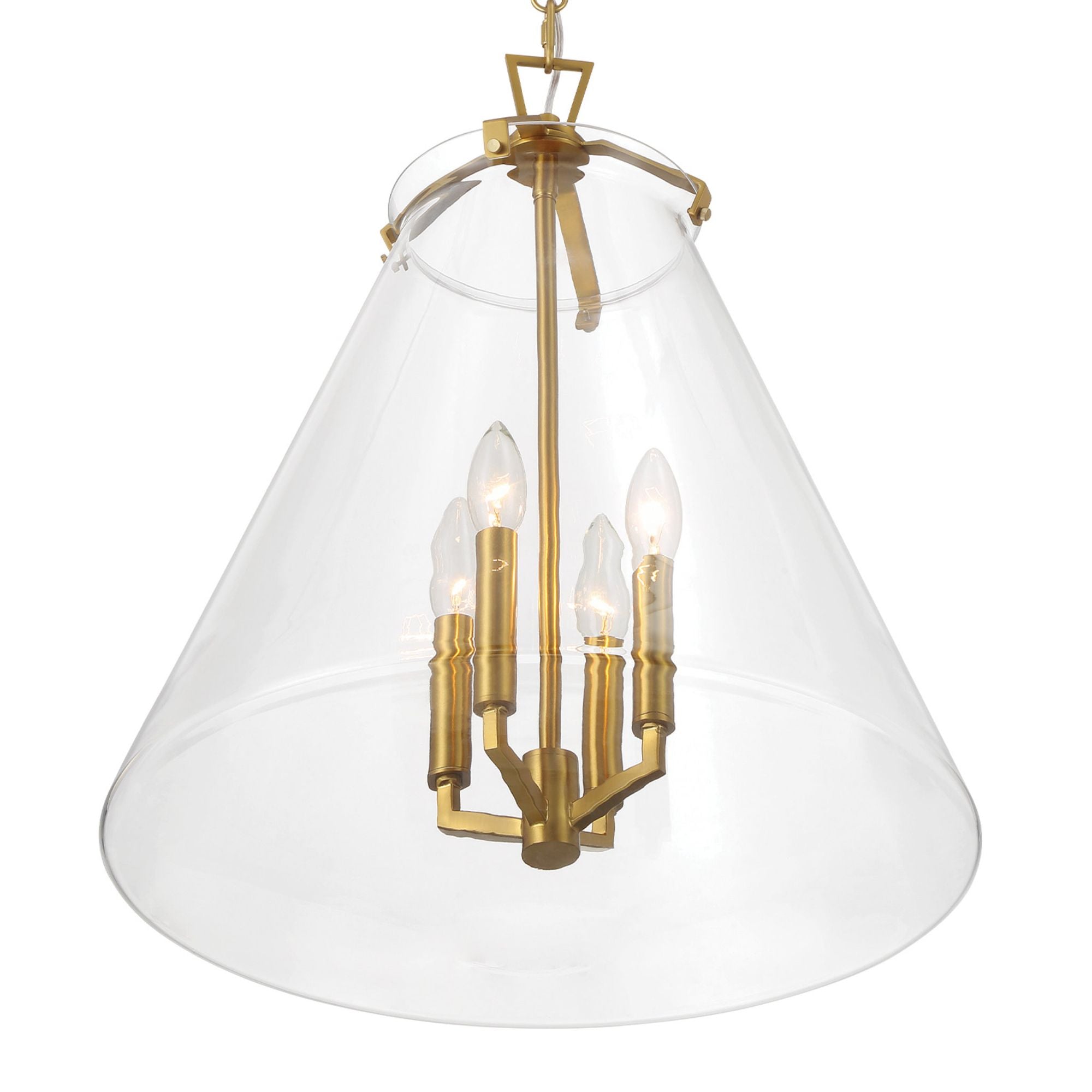 Voss 18'' Luxe Gold Pendant Gold 18"W x 22.5"H x 18"D