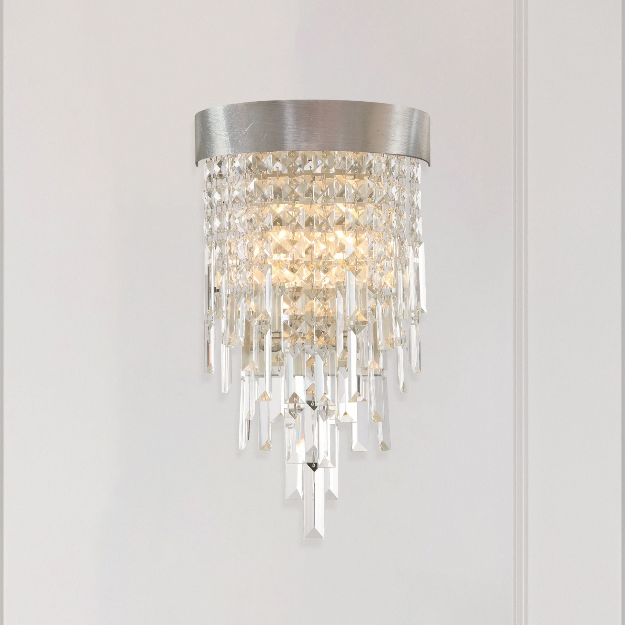 Winfield 9.75'' Antique Silver Sconce Silver 9.75"W x 17"H x 5.75"D