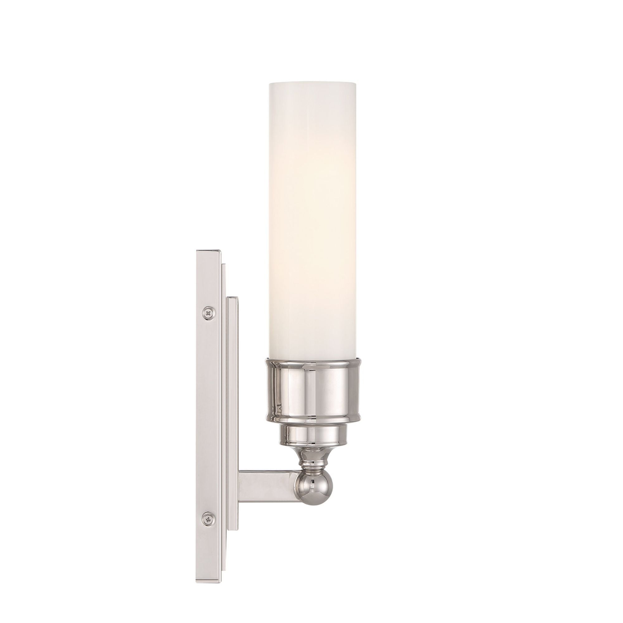 Wilcox 4.75'' LED Polished Nickel Sconce Silver 4.75"W x 15.25"H x 5"D