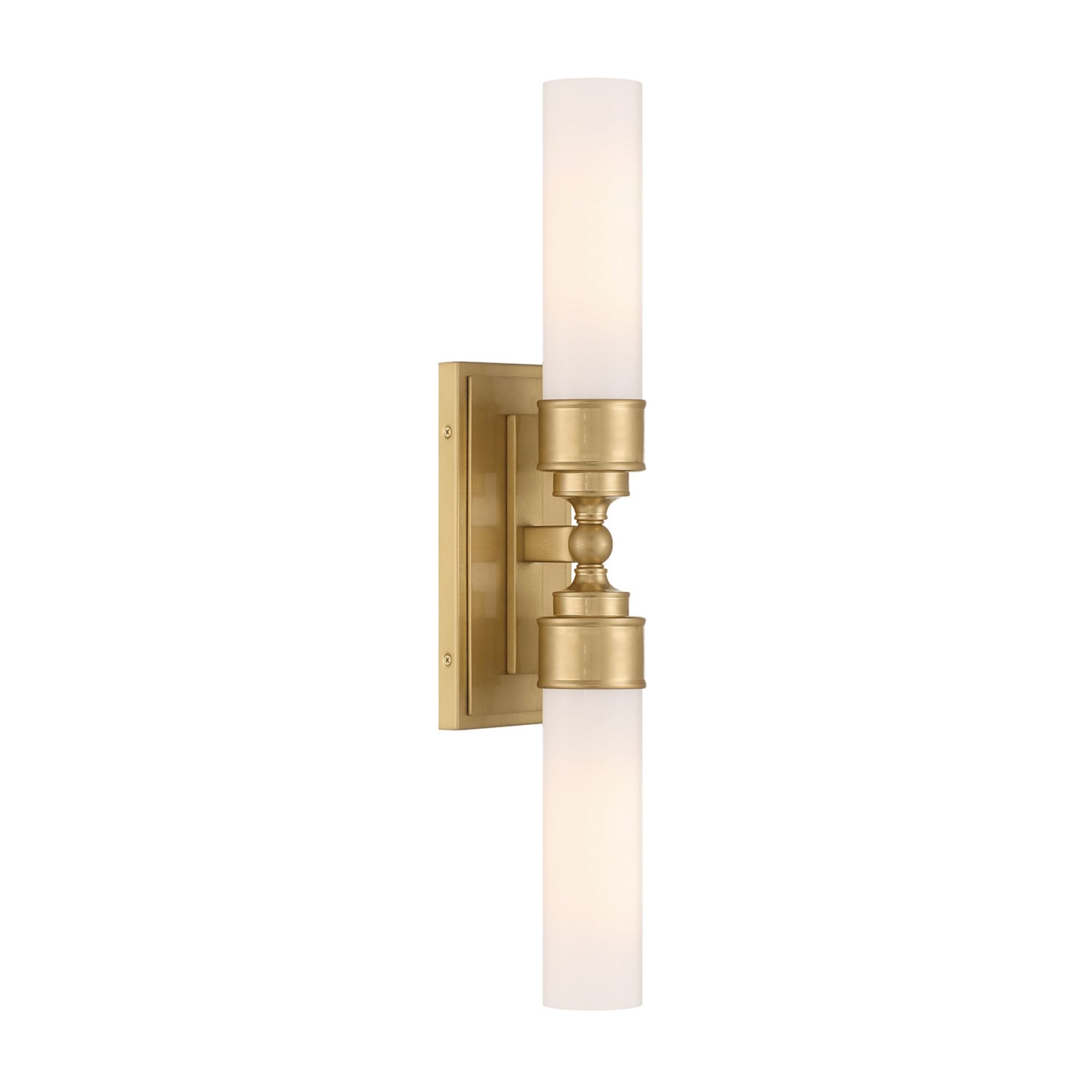 Wilcox 4.75'' LED Aged Brass Sconce Gold 4.75"W x 25"H x 5"D