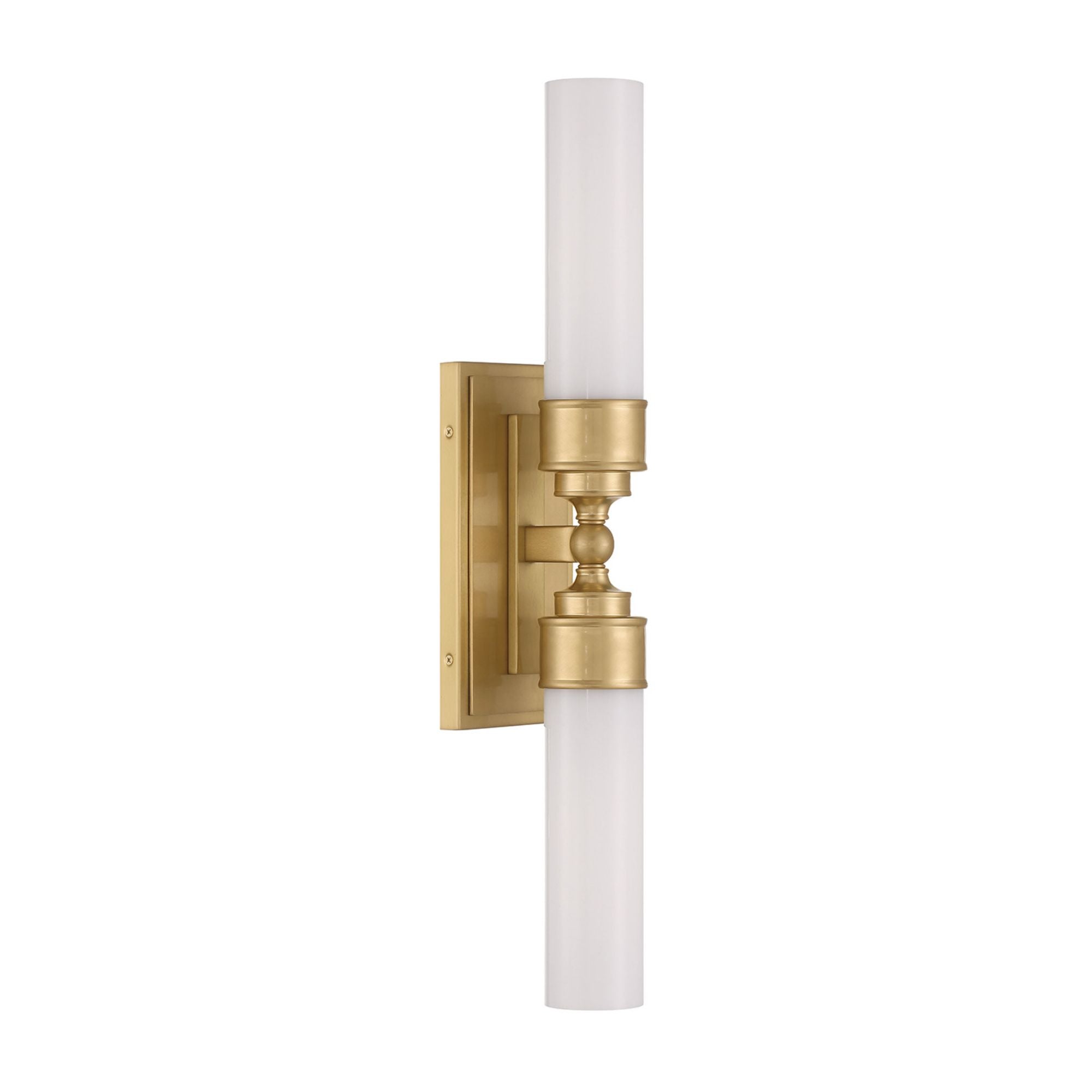 Wilcox 4.75'' LED Aged Brass Sconce Gold 4.75"W x 25"H x 5"D