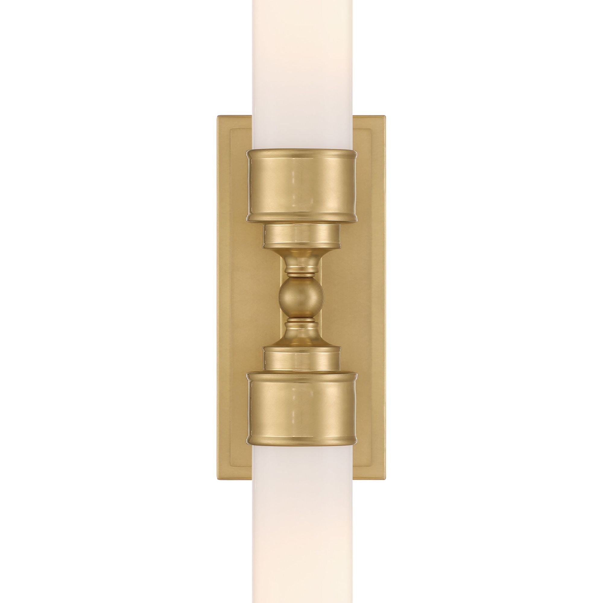 Wilcox 4.75'' LED Aged Brass Sconce Gold 4.75"W x 25"H x 5"D