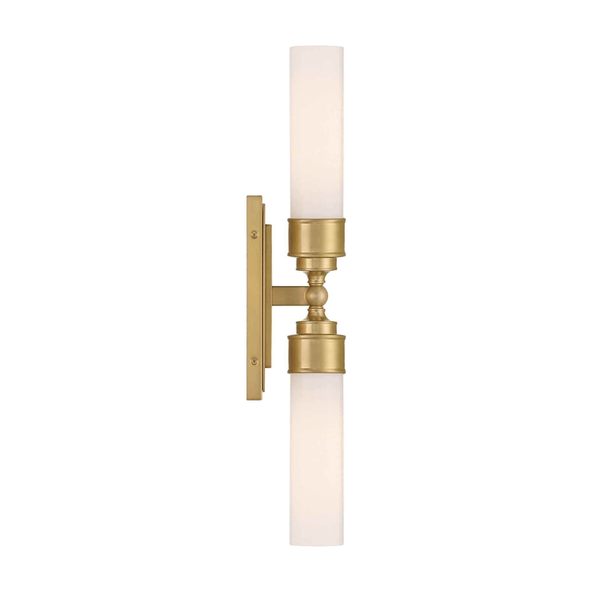 Wilcox 4.75'' LED Aged Brass Sconce Gold 4.75"W x 25"H x 5"D