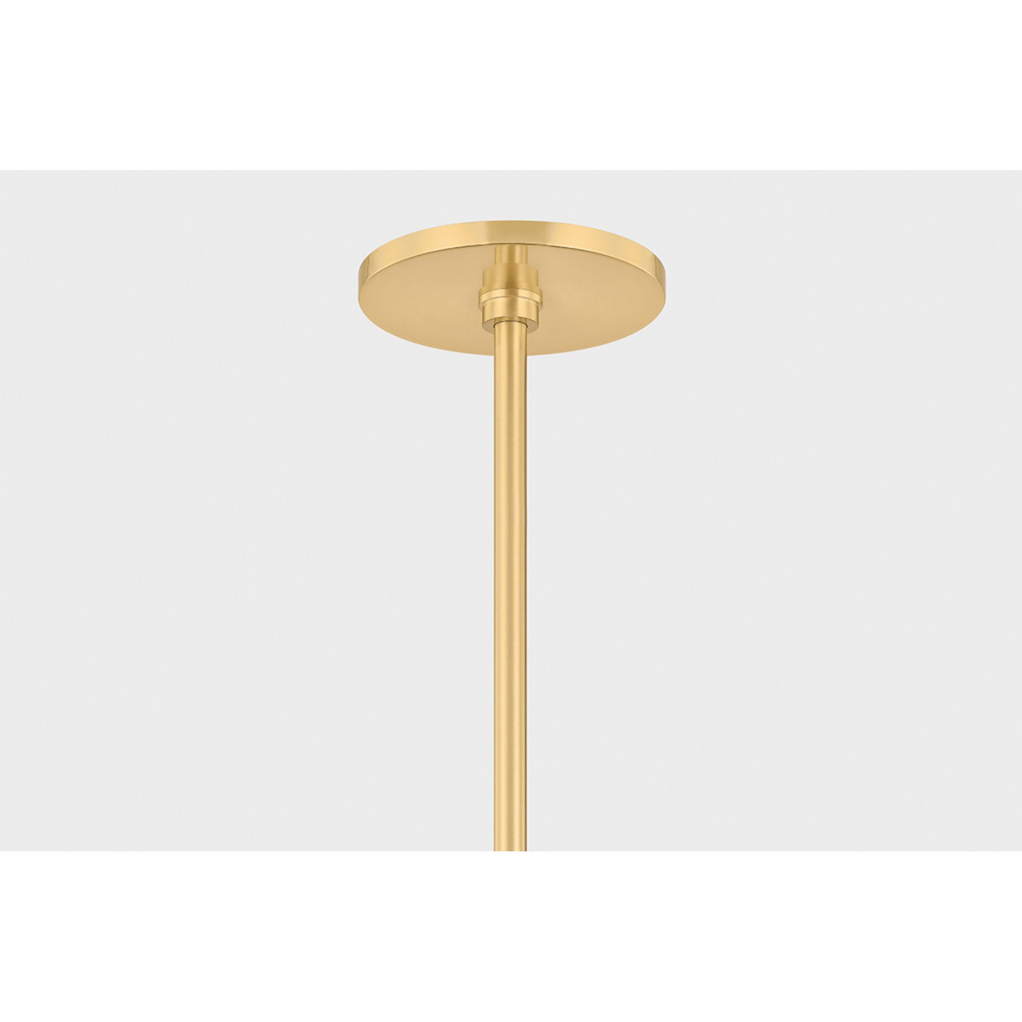 Zaley 7-Light Chandelier in Aged Brass 28W x 23H