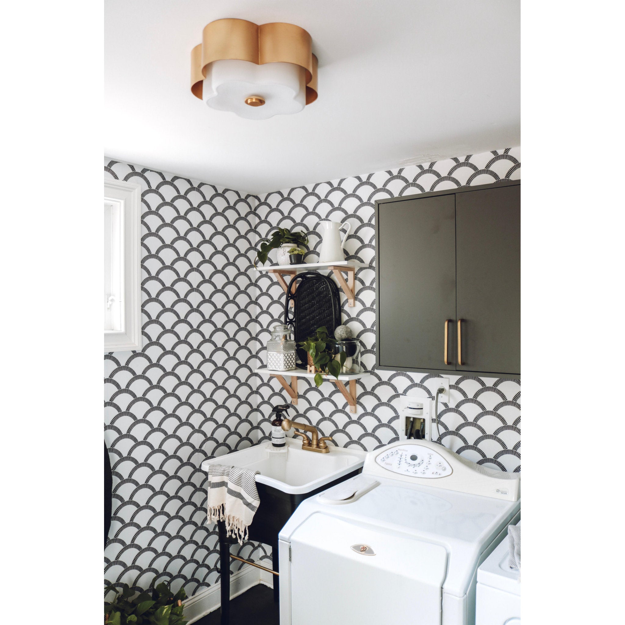 Allure Flush Mount 2-Light LED in Gold Leaf 13.5L x 13.5W x 5H