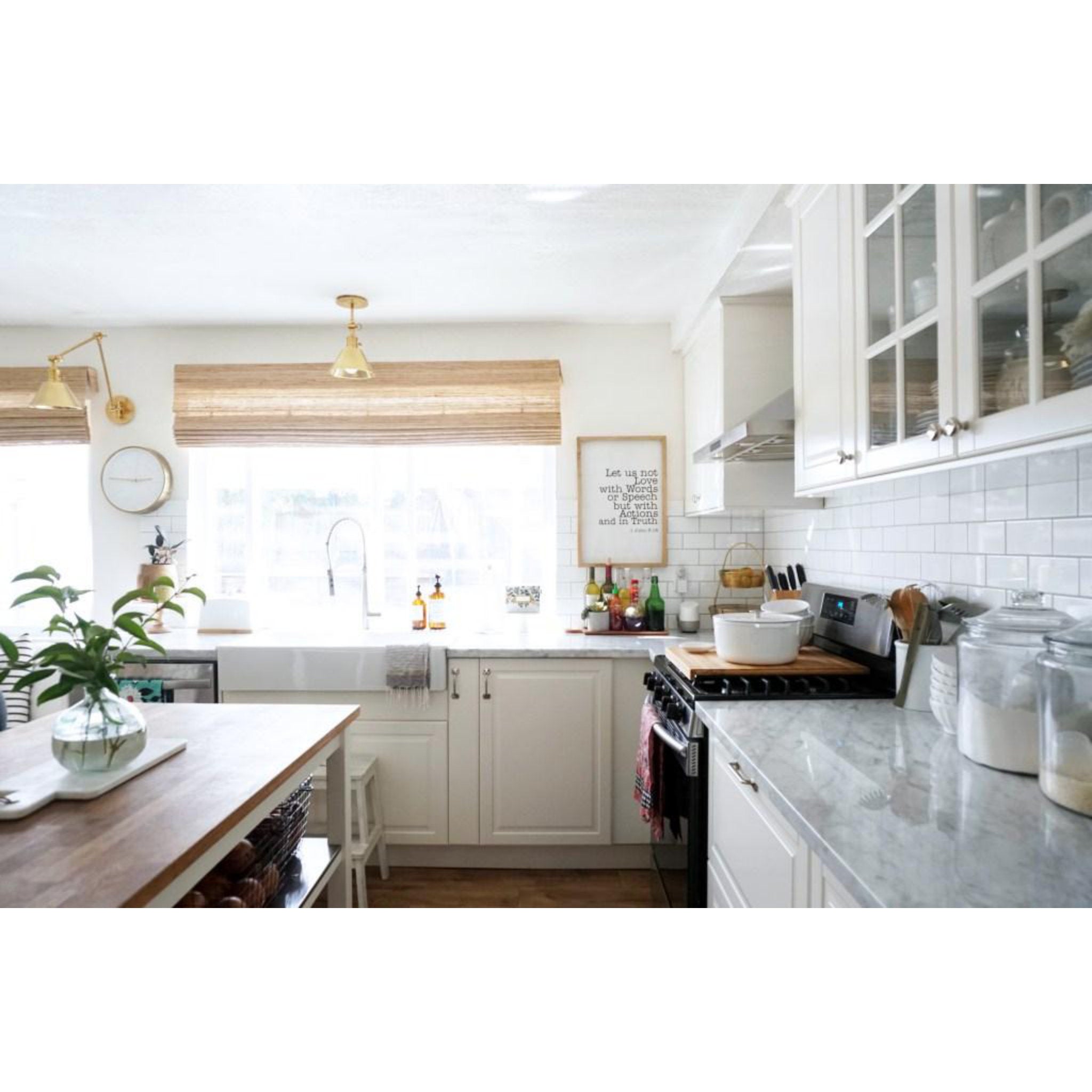 Garden City 1-Light Wall Sconce in Aged Brass 8L x 8W x 23H