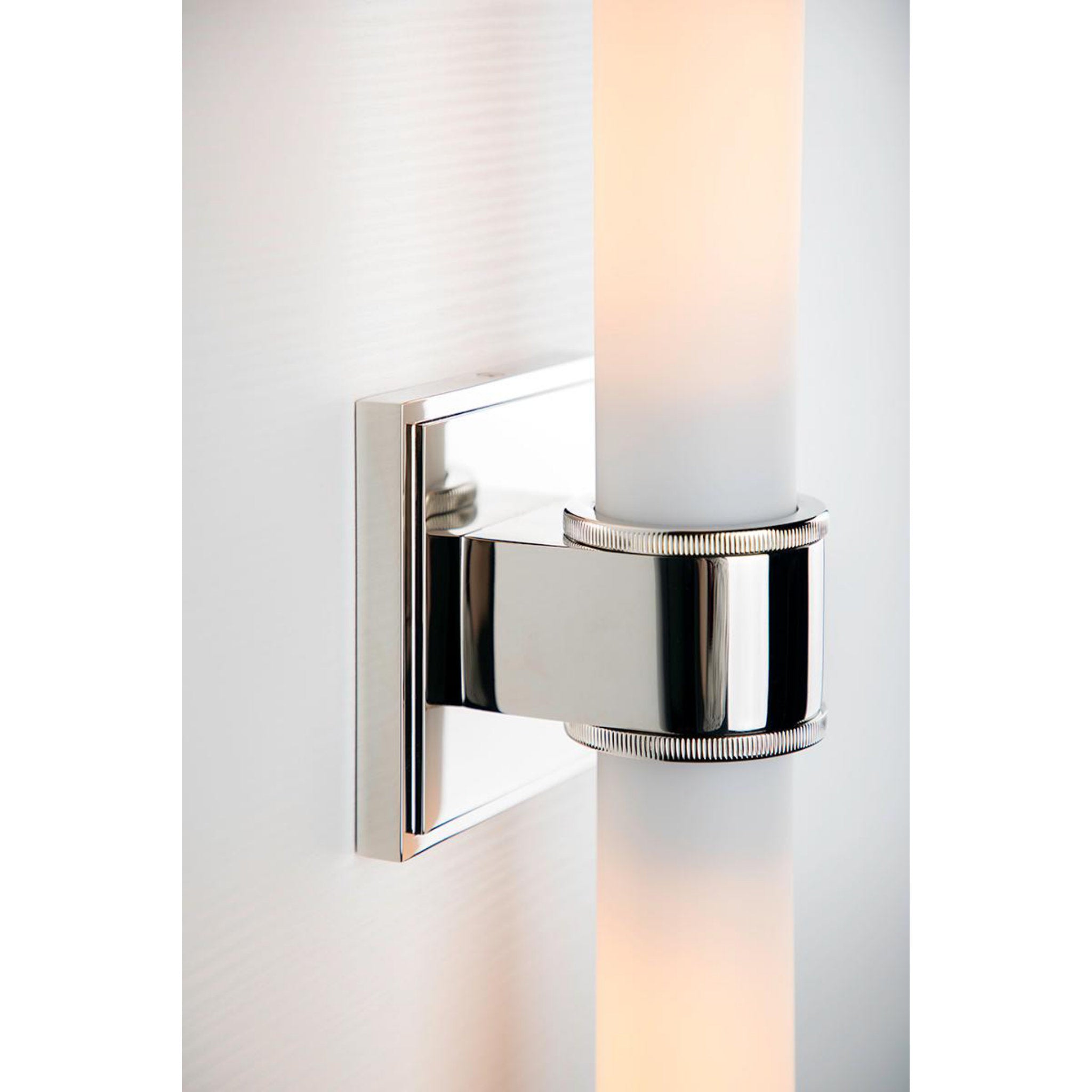 Mill Valley 2-Light Bath and Vanity in Polished Nickel 4.5L x 4.5W x 20H
