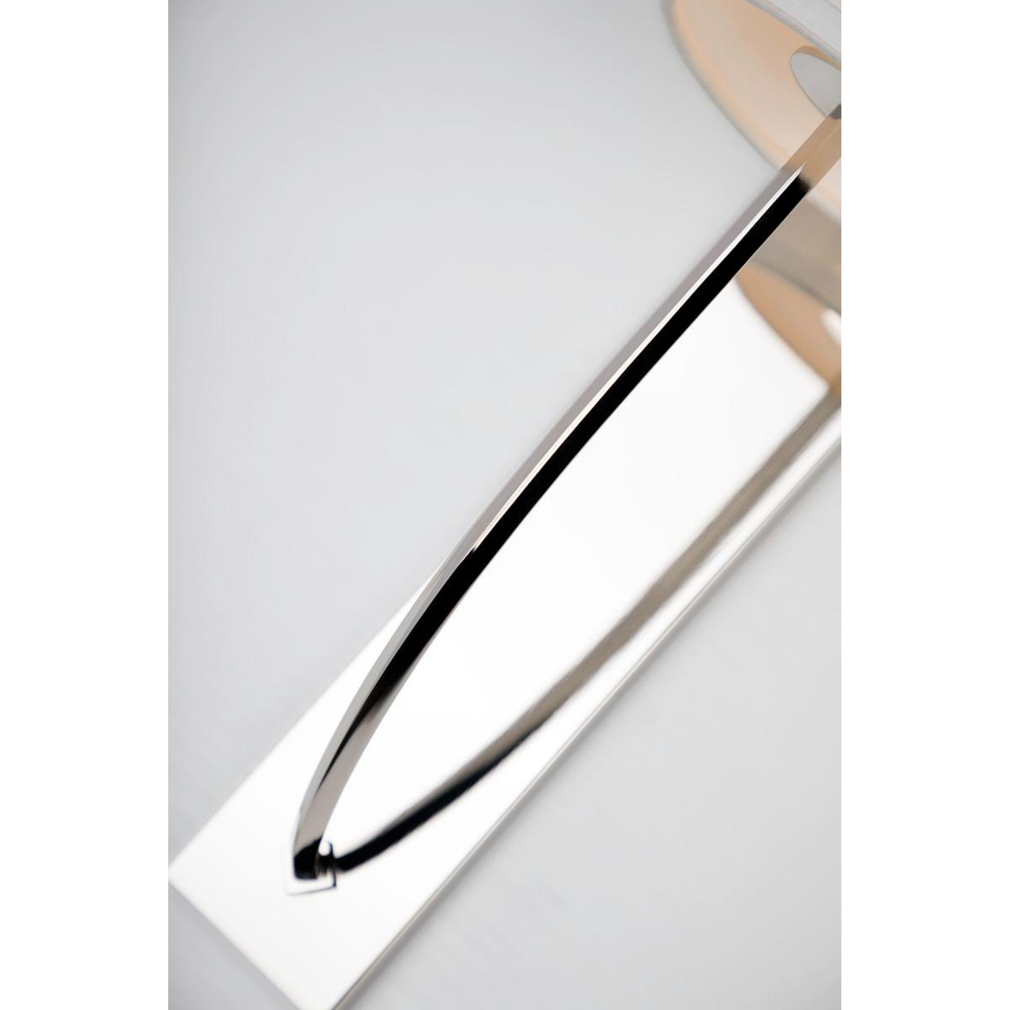 Colton 1-Light Wall Sconce in Polished Nickel 4.5L x 4.5W x 17H