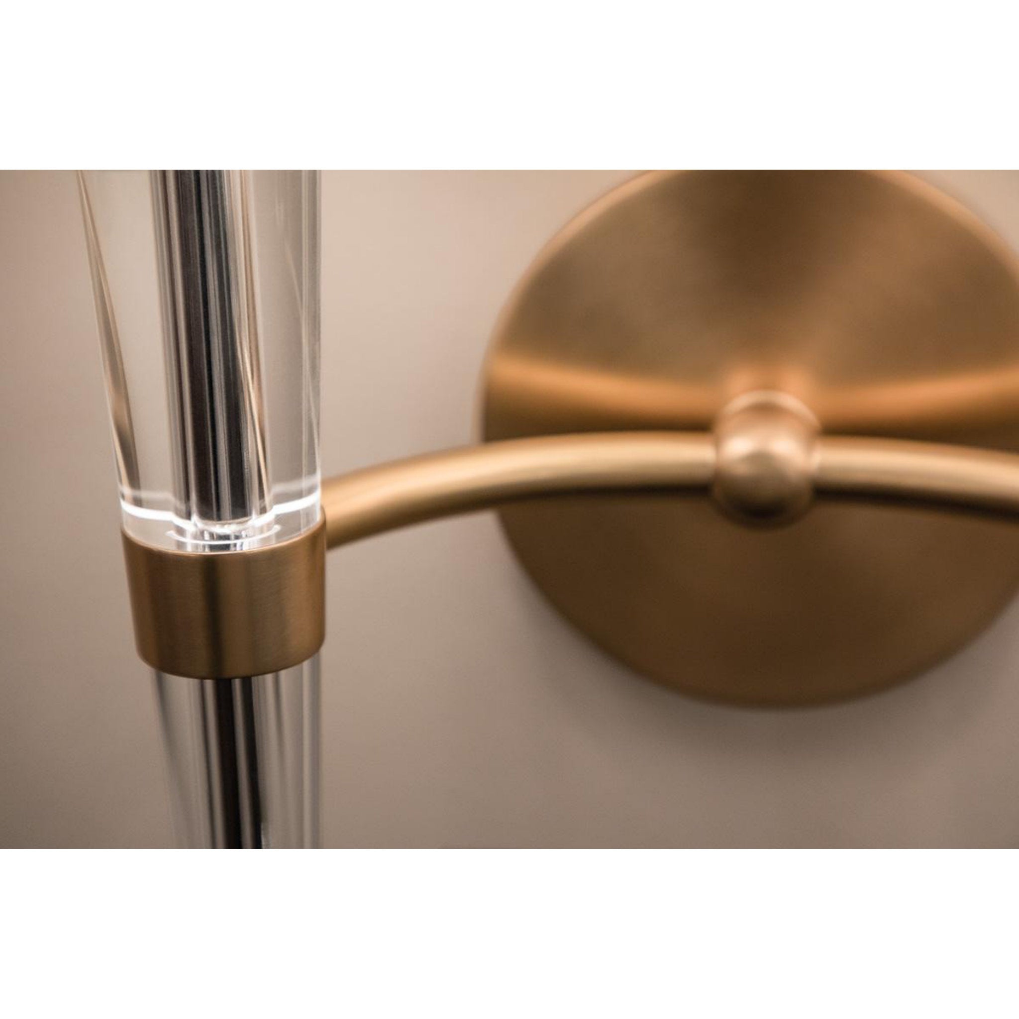 Volta 1-Light Wall Sconce in Polished Nickel 4.75L x 4.75W x 15.25H