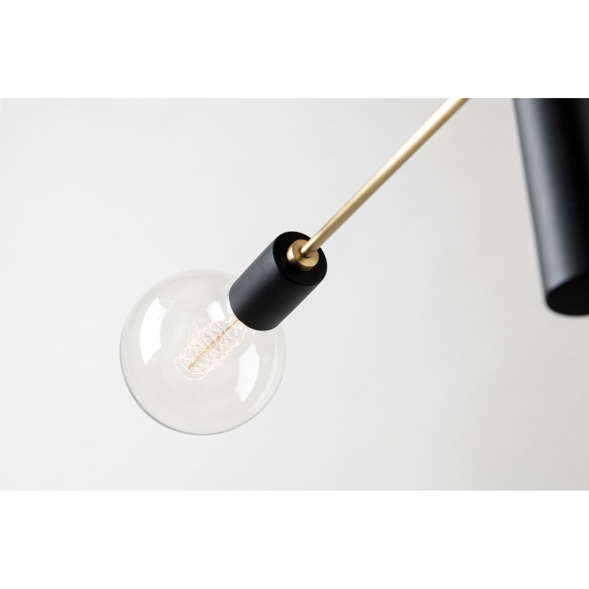 Astrid 8-Light Chandelier in Aged Brass/Black 28L x 28W x 32.25H