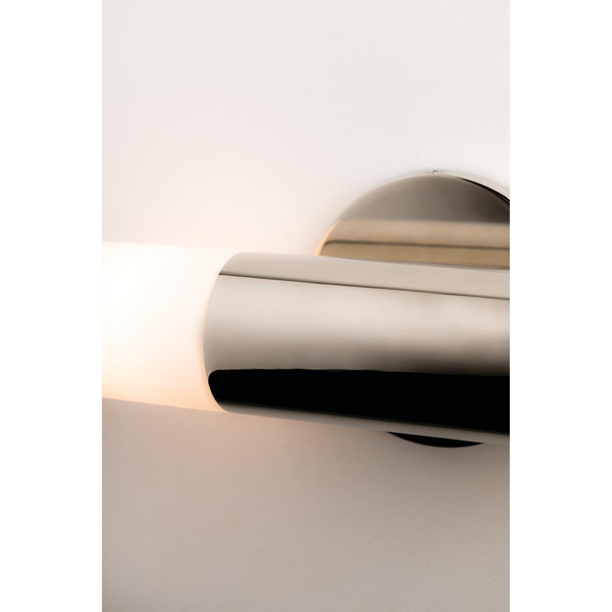 Lola 2-Light Wall Sconce in Polished Nickel 4.75L x 4.75W x 13H