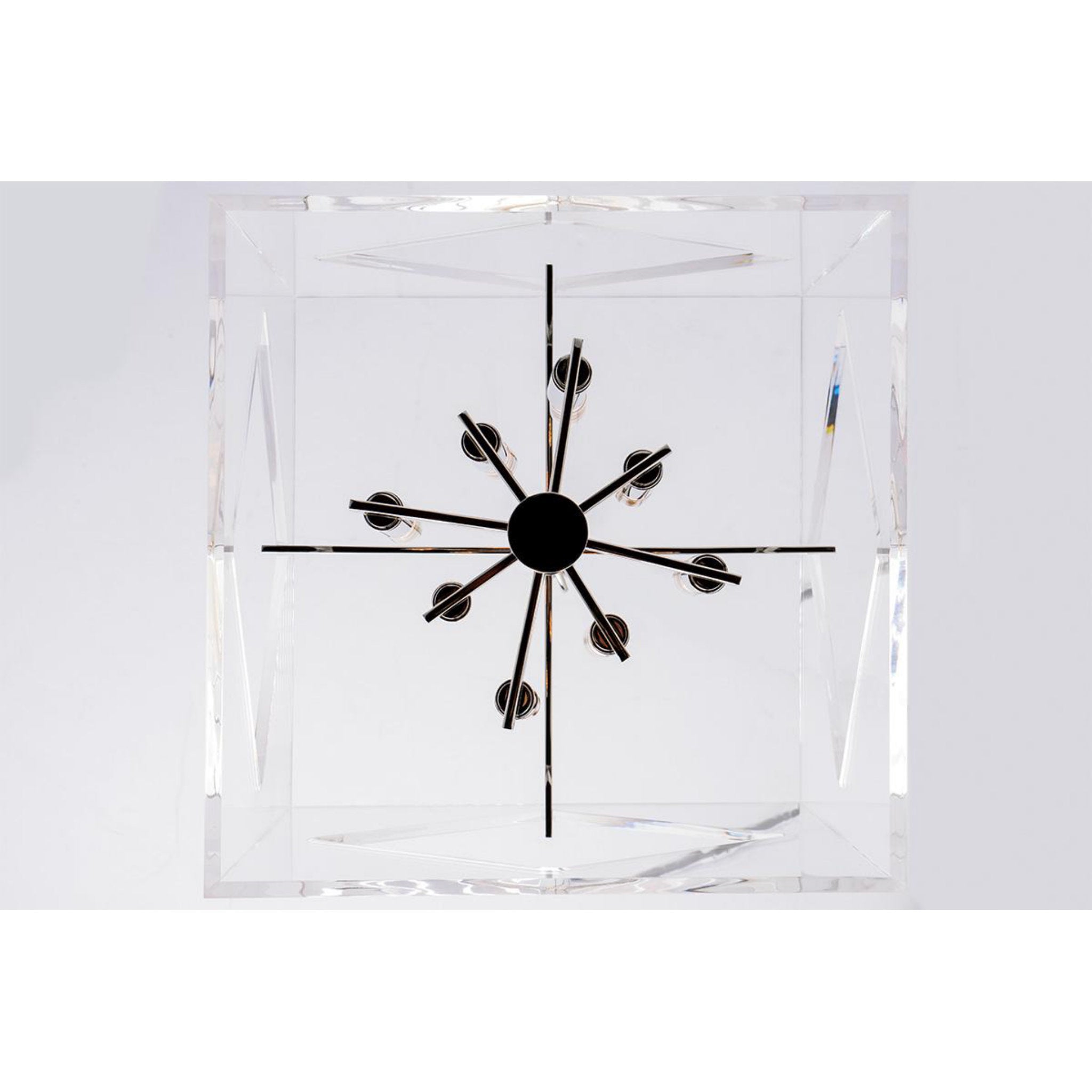 Travis 8-Light Lantern in Aged Brass 16L x 16W x 21.5H